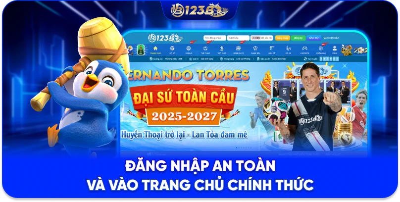 TRANG CHỦ 123B Đăng nhập an toàn và vào trang chủ chính thức